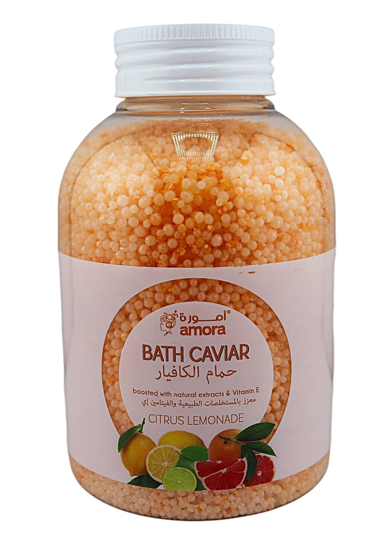 Amora Bath Caviar – Tropical (With Natural Extracts & Vitamin E) - Image 2